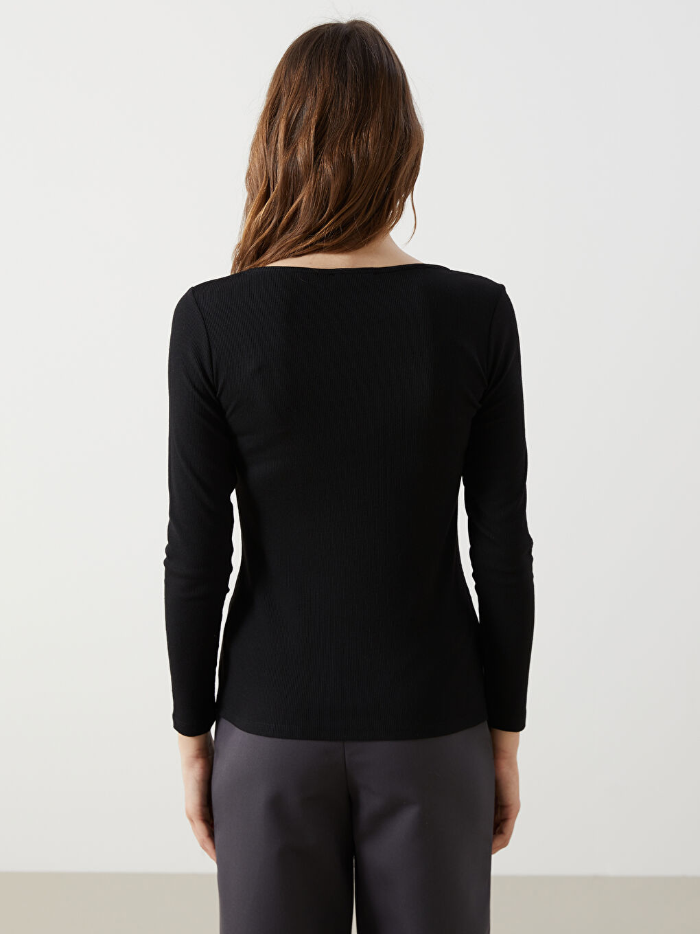 U-Neck Textured Women’S Body -S5JC52Z8-CVL