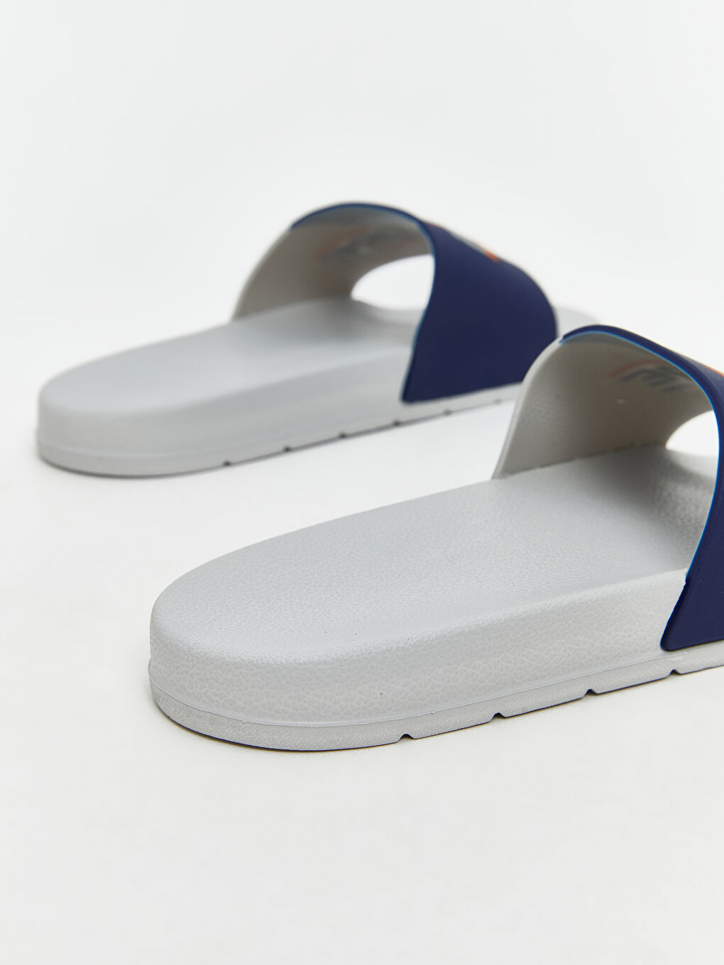 Text Printed Single Band Boy Slippers -S5JC78Z4-CRP