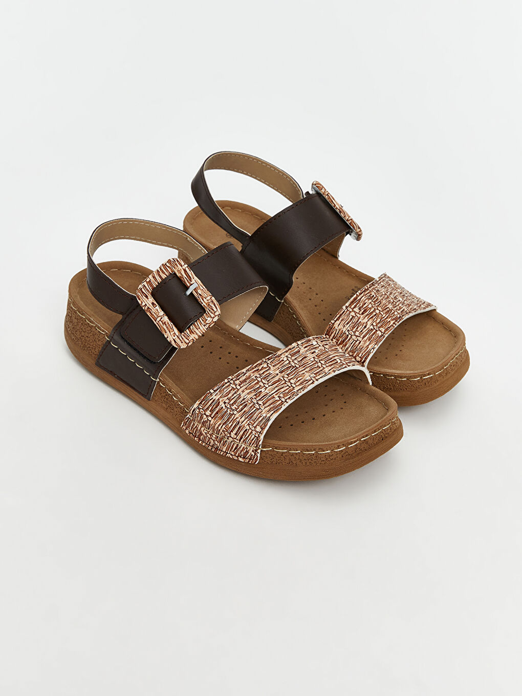 Leather Look Women's Sandals -S5JC83Z8-CWX