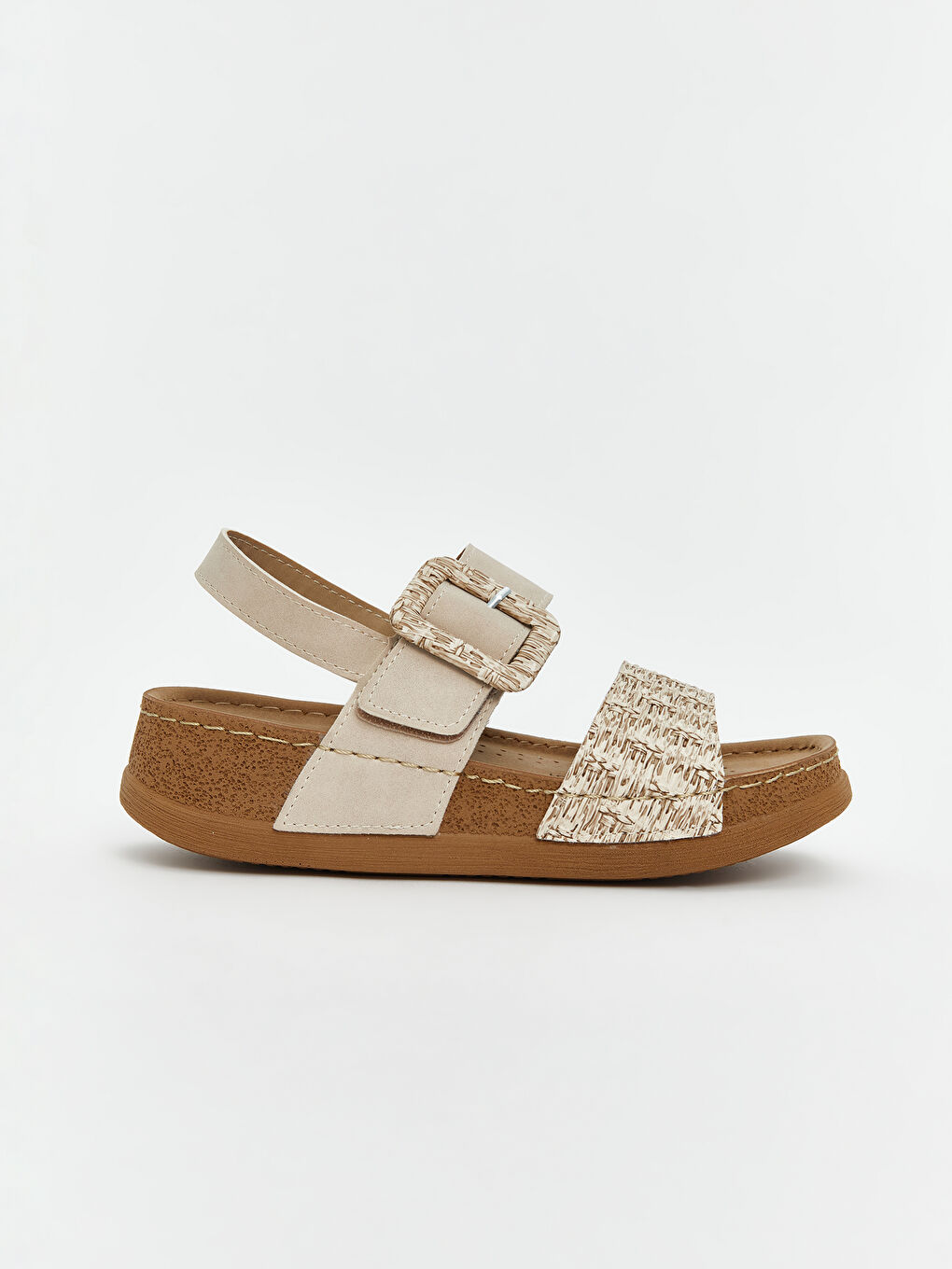Leather Look Women's Sandals -S5JC83Z8-DRR