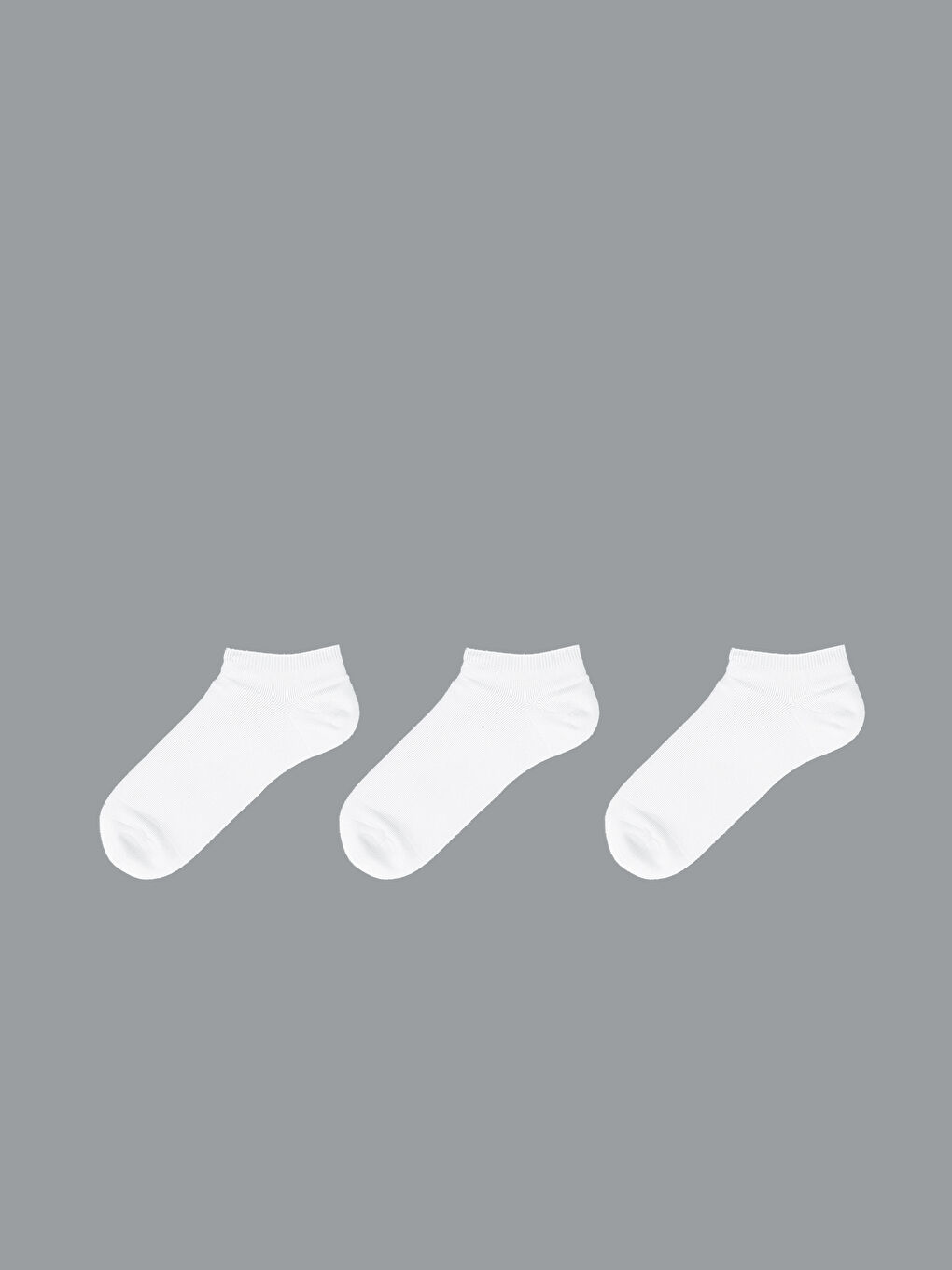 مجموعة من ٣ أزواج جوارب سادة طويلة -S5JC87Z8-J5E