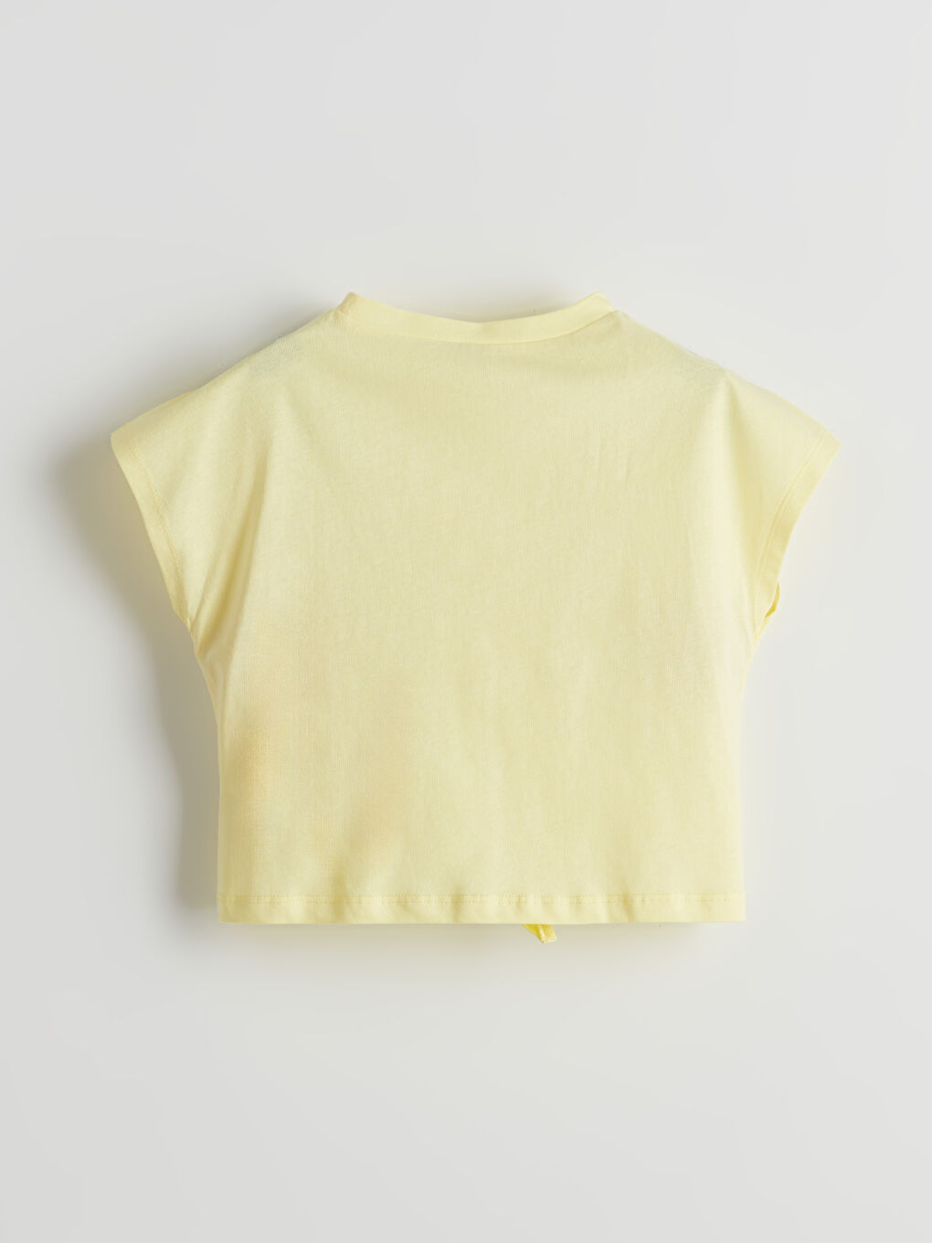 LCW ECO Crew Neck Girls' Crop T-Shirt -S5JC98Z4-FTR