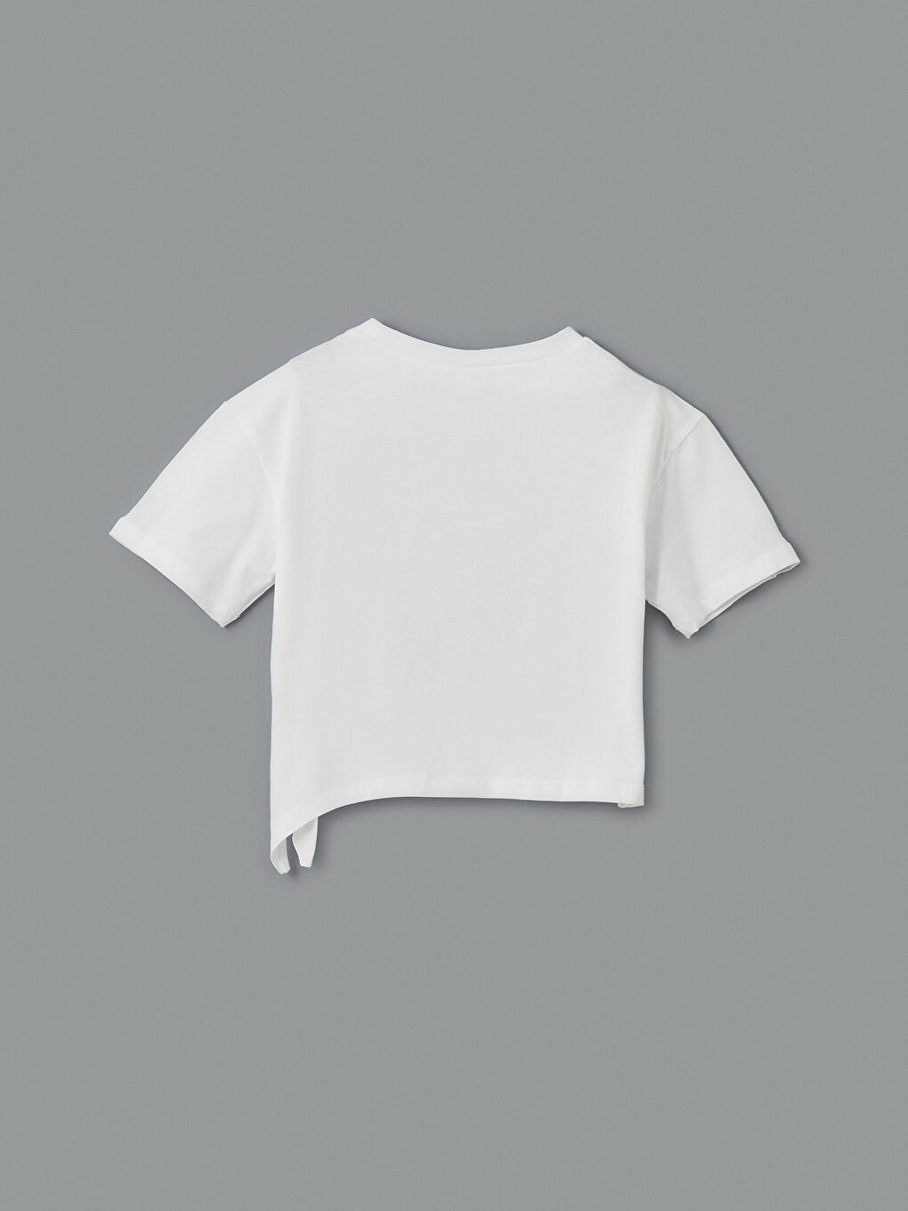 Crew Neck Girls' T-Shirt -S5JD01Z4-Q6K