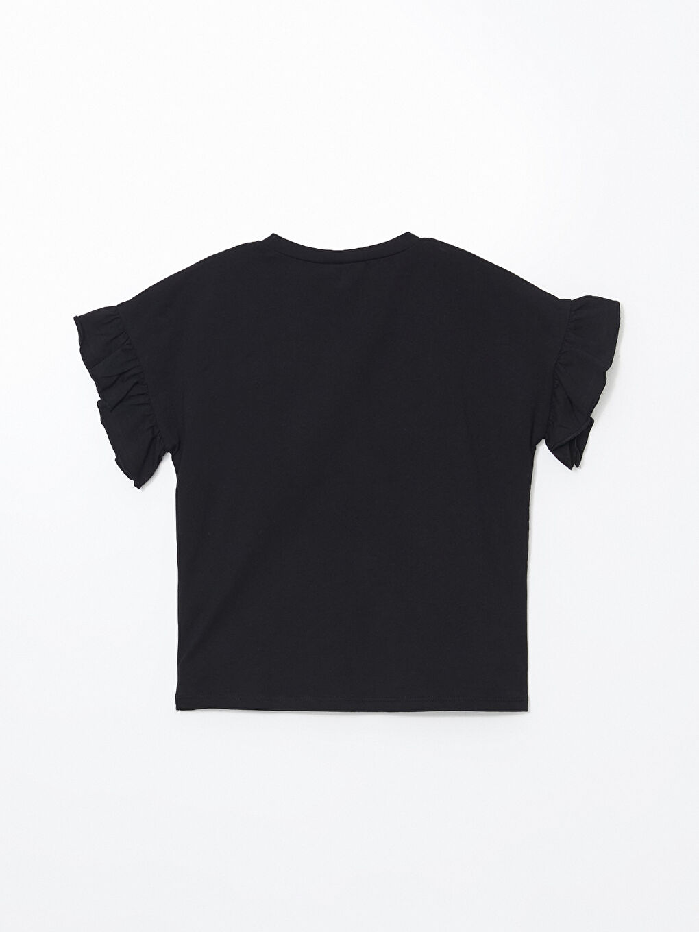 Crew Neck Girl's T-Shirt -S5JD09Z4-CVL