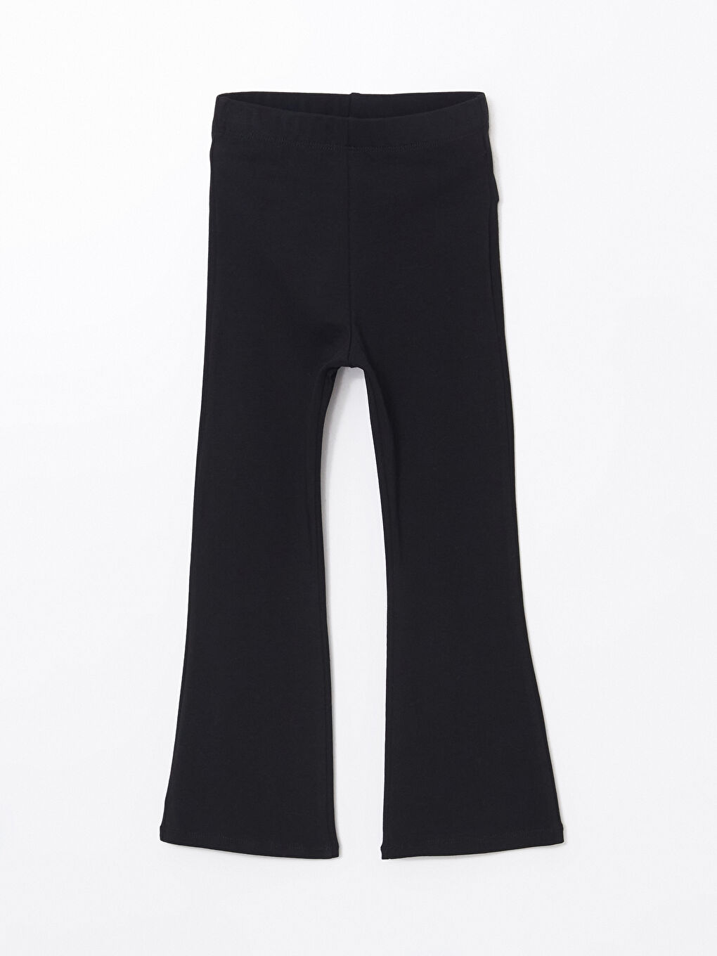 Elastic Waist Flared Leg Girls' Leggings -S5JD21Z4-CVL