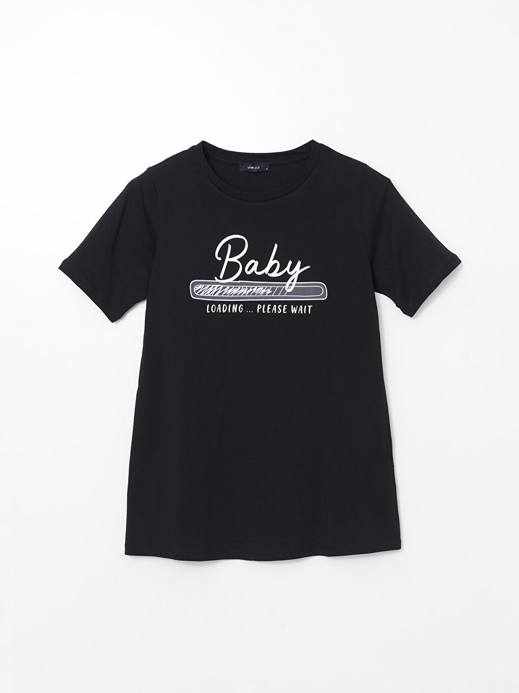 Crew Neck Printed Maternity T-Shirt -S5JD27Z8-CVL