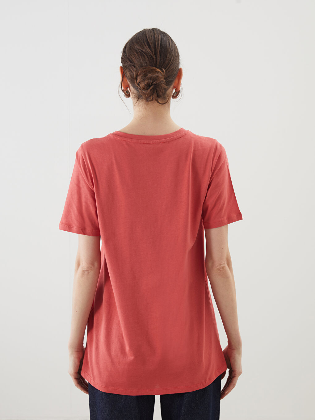 Crew Neck Printed Maternity T-Shirt -S5JD27Z8-GQ2