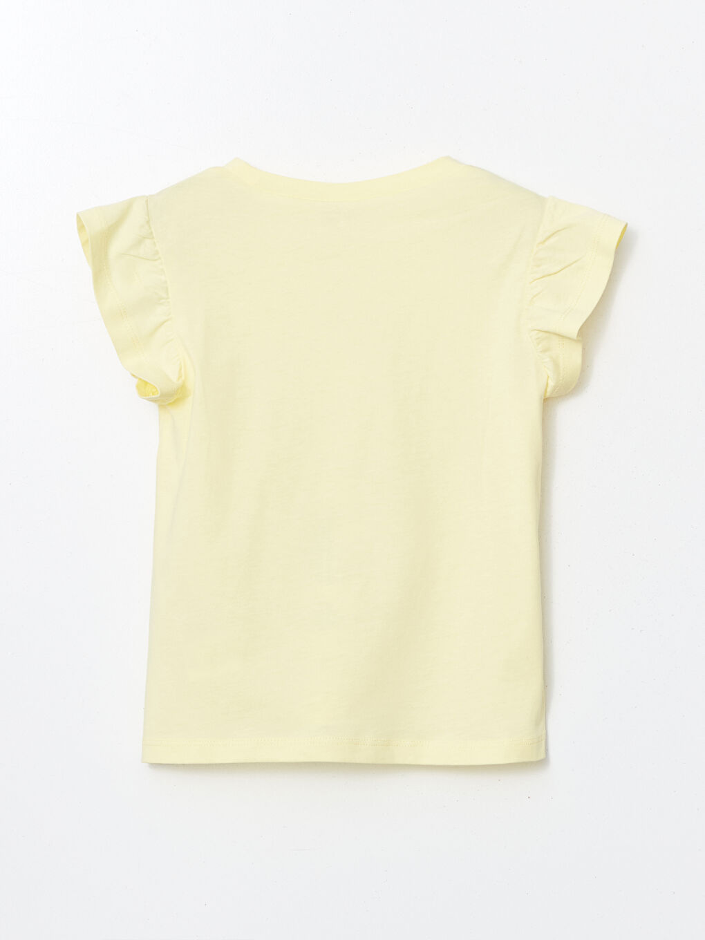 Crew Neck Floral Girls' T-Shirt -S5JD32Z4-FTR