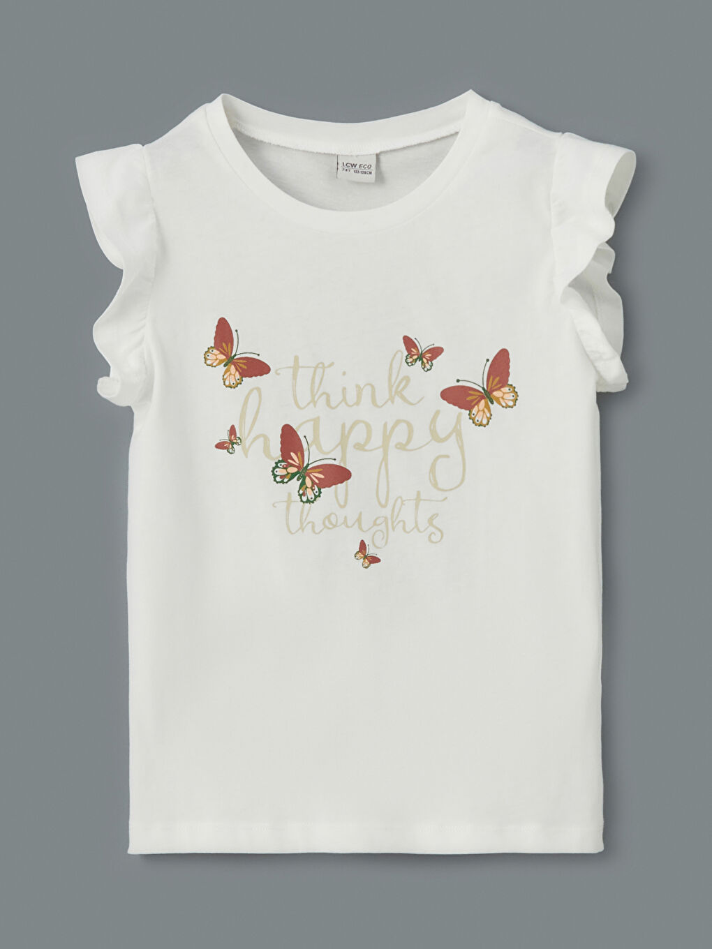 Crew Neck Girls' T-Shirt -S5JD32Z4-J5E
