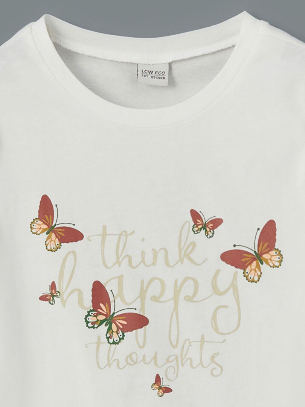 Crew Neck Girls' T-Shirt -S5JD32Z4-J5E
