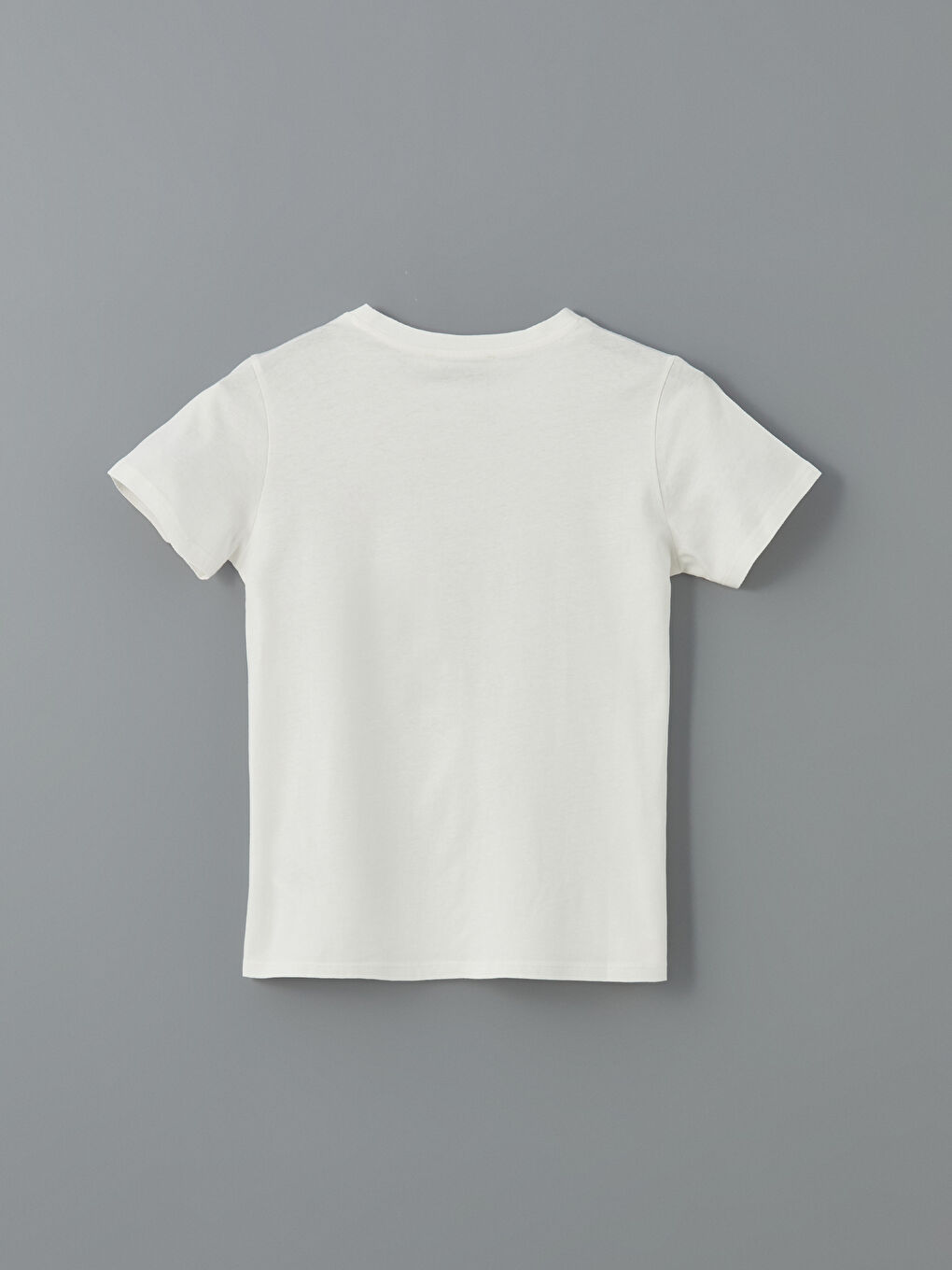 Crew Neck Printed Jersey Women's T-Shirt -S5JD43Z8-FEW