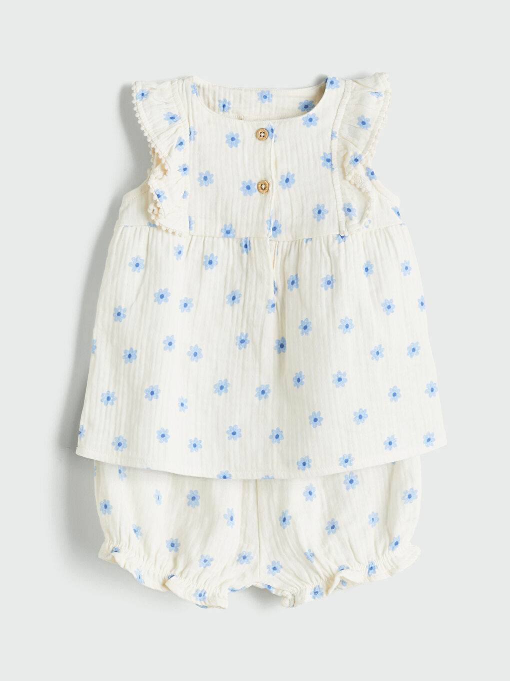 LCW baby Baby Girl ECRU Set -S5JD49Z1-LRB