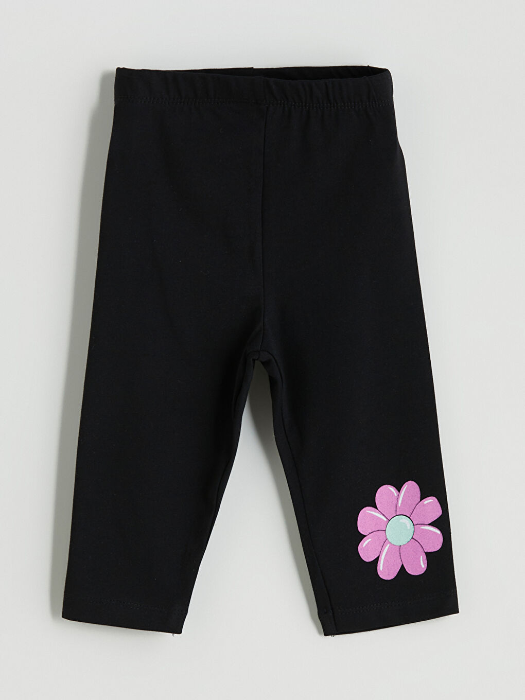 ليجن للبنات بخصر مرن ومُزهر