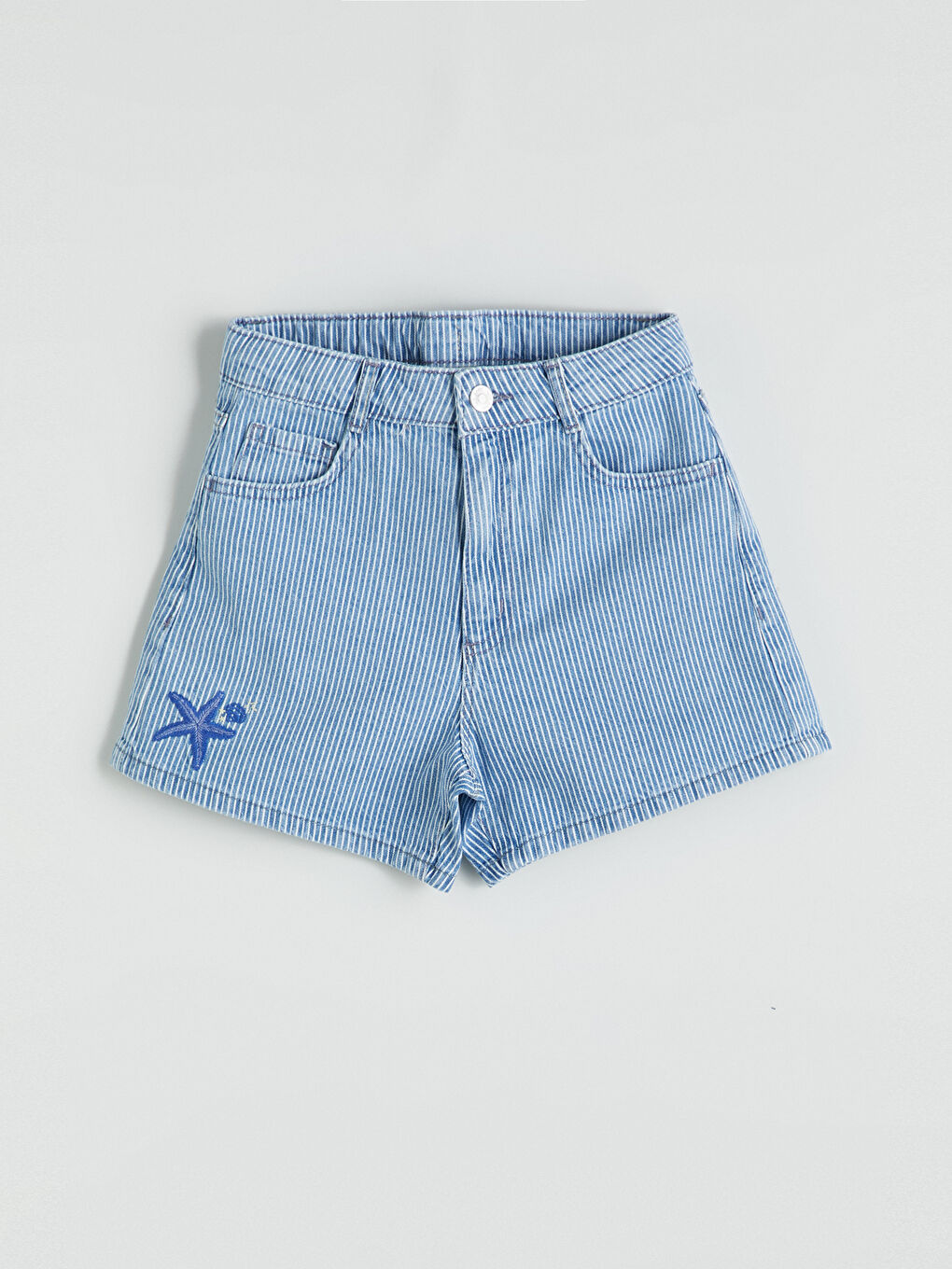 LCW Kids Κορίτσι INDIGO Τζιν σορτς -S5JE73Z4-311