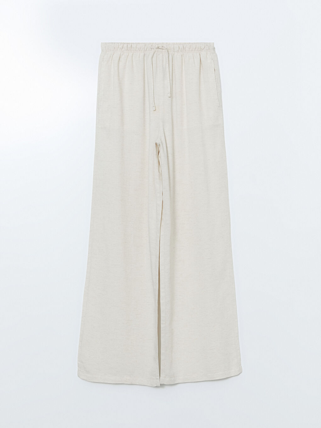 XSIDE Women's Elastic Waist Linen Blend Trousers -S5JF04Z8-D4N