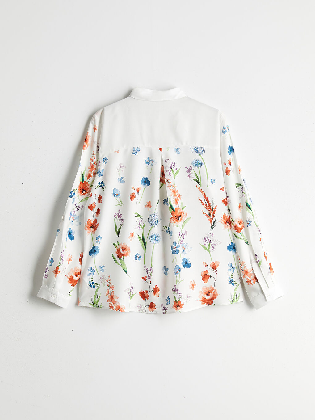 Regular Fit Floral Women's Shirt-5