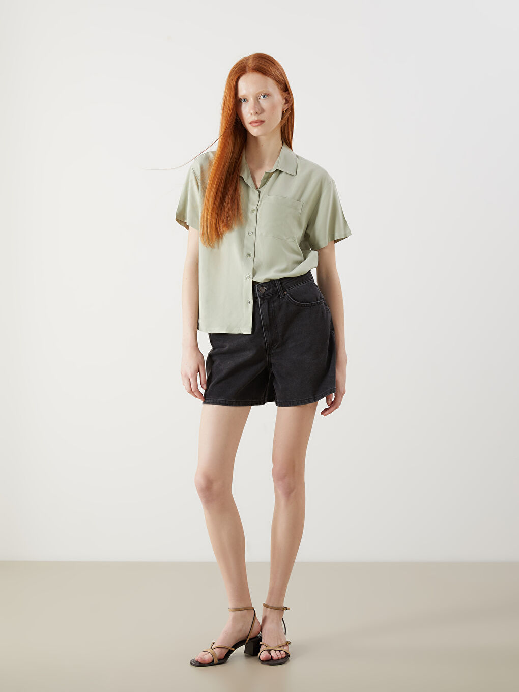 XSIDE Linen Blend Women's Shirt -S5JF22Z8-Z5B
