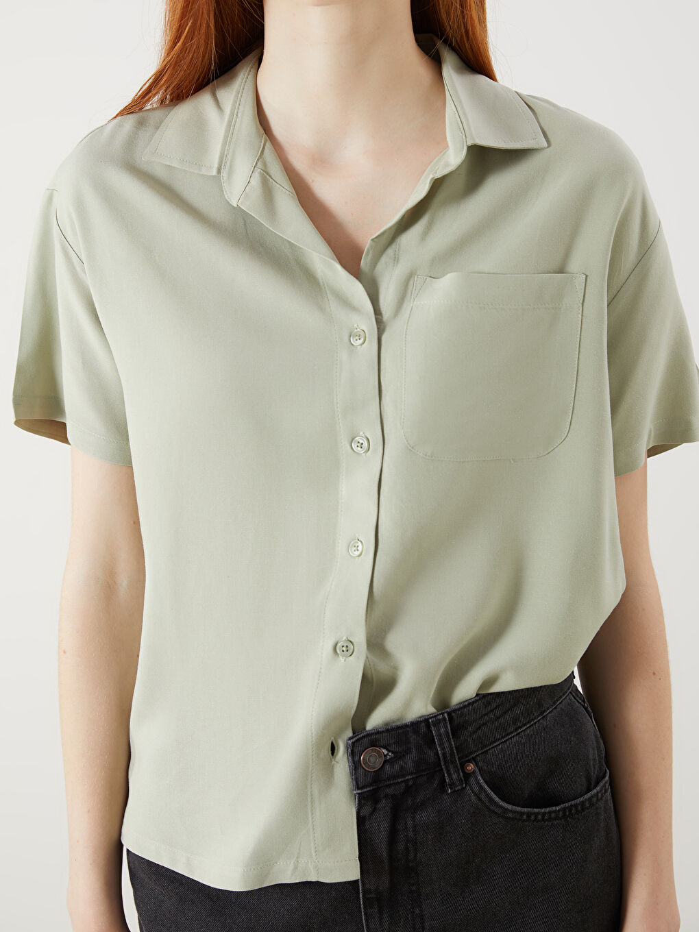 XSIDE Linen Blend Women's Shirt -S5JF22Z8-Z5B