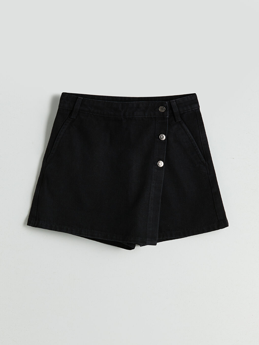 XSIDE Dar Fit Mini Jean Şort Etek -S5JF34Z8-DJF