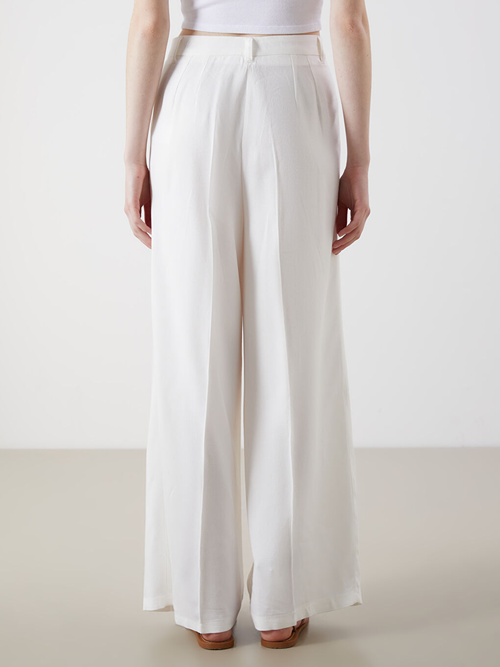XSIDE Woman WHITE Trousers -S5JF37Z8-Q6K
