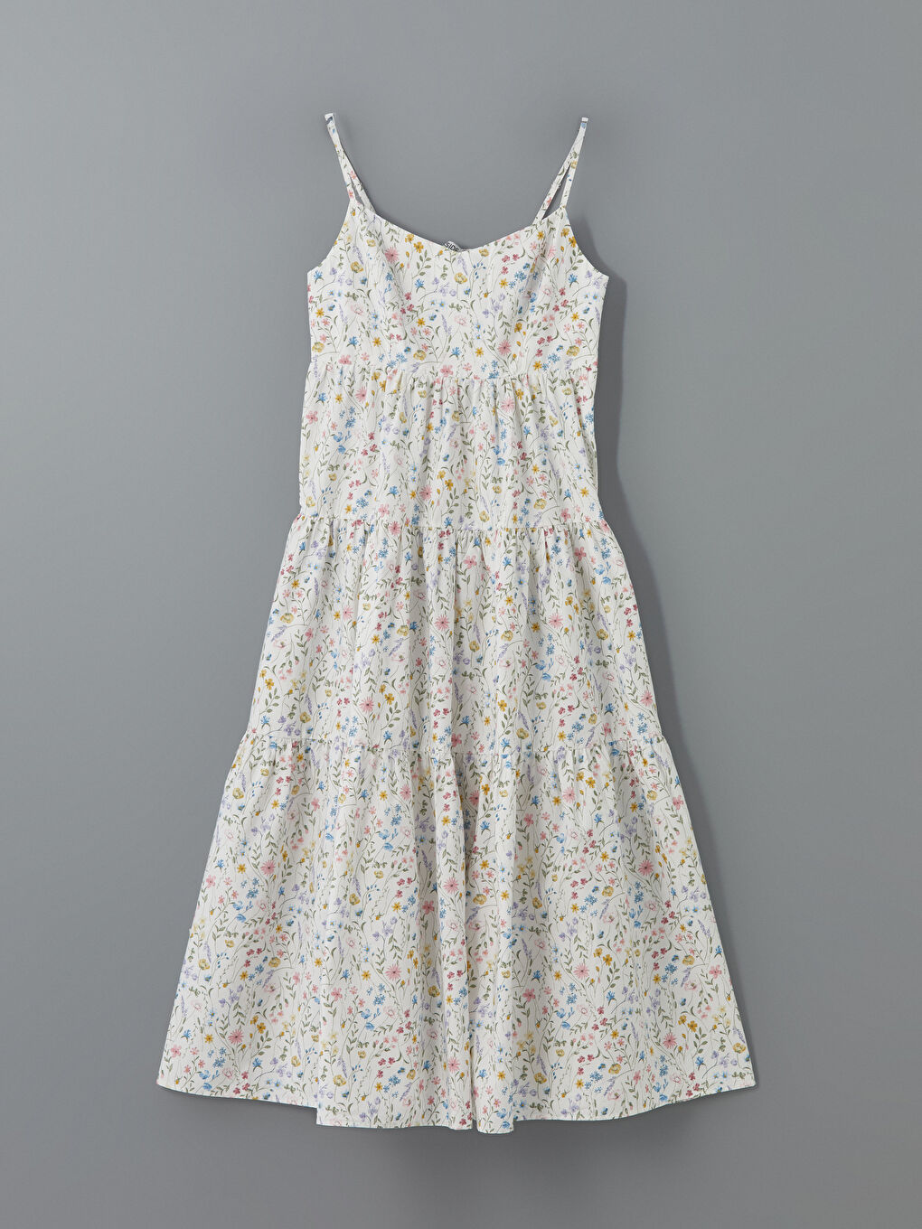 Floral Ruched Women's Dress -S5JF45Z8-LRA