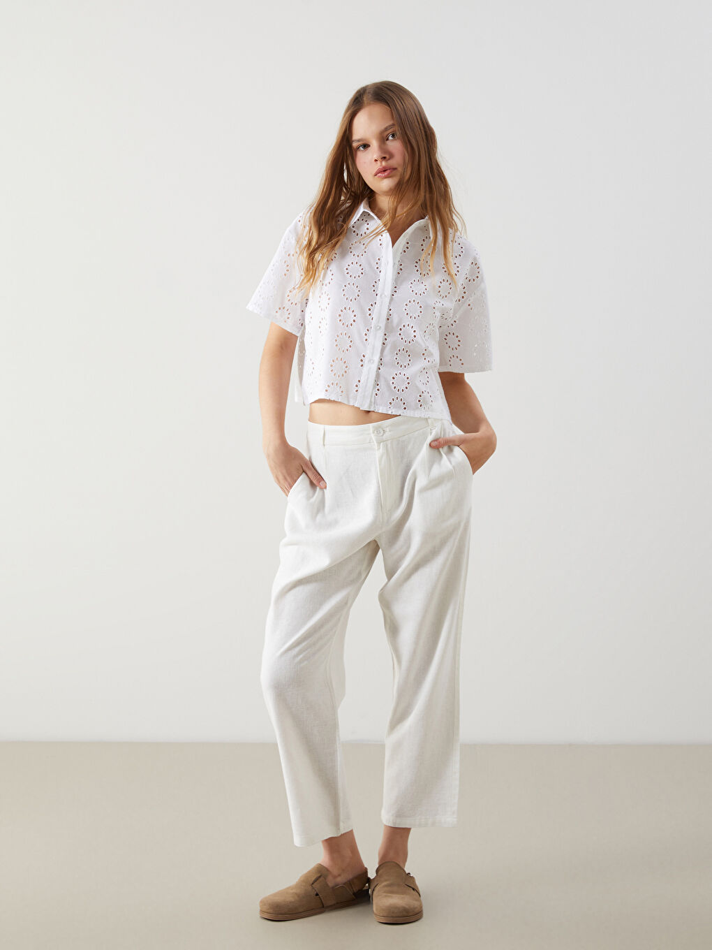 Рубашка для женщин с вышивкой-1