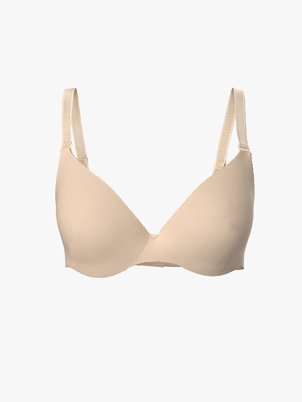 LCW DREAM Non-Wired Lightly Padded Plain T-Shirt Bra -W50610Z8-G3Y