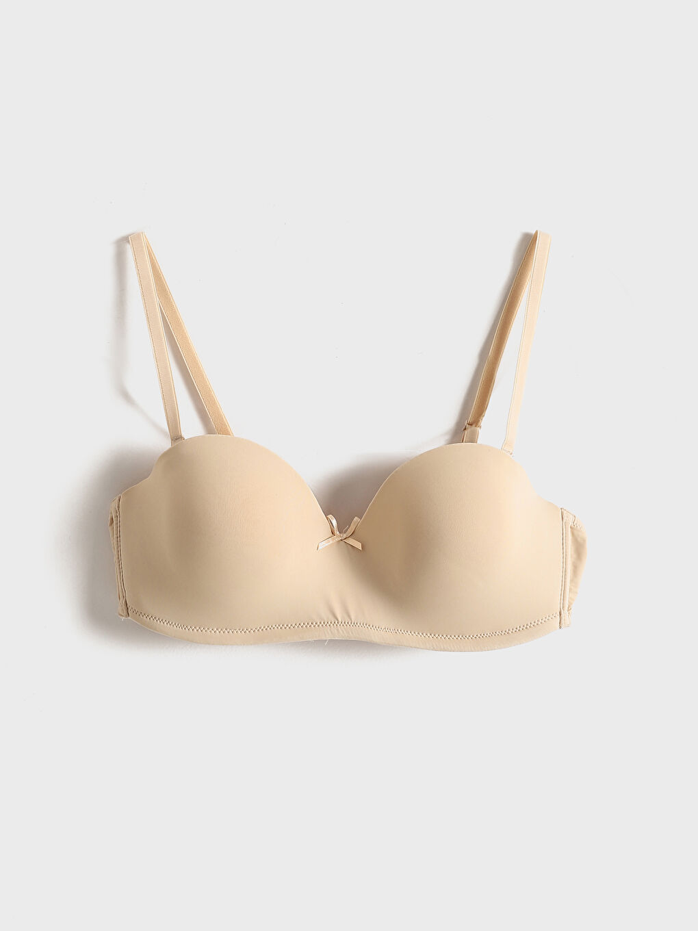 Wired Padded Strapless Bra -W50613Z8-D0P