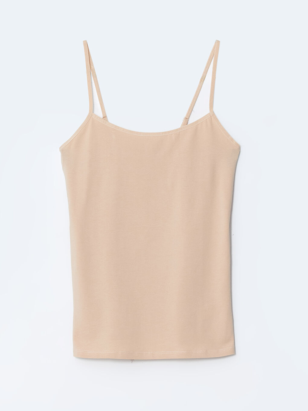 LCW DREAM U Neck Strappy Women's Vest -W50684Z8-D0P