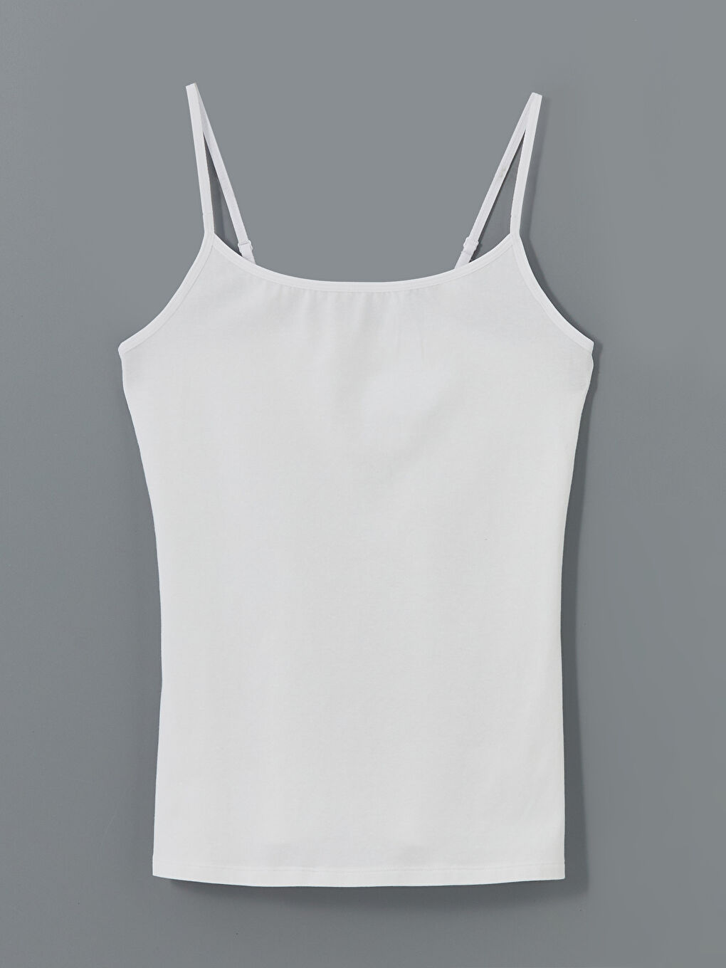 LCW DREAM U Neck Strappy Women's Vest -W50684Z8-FFB