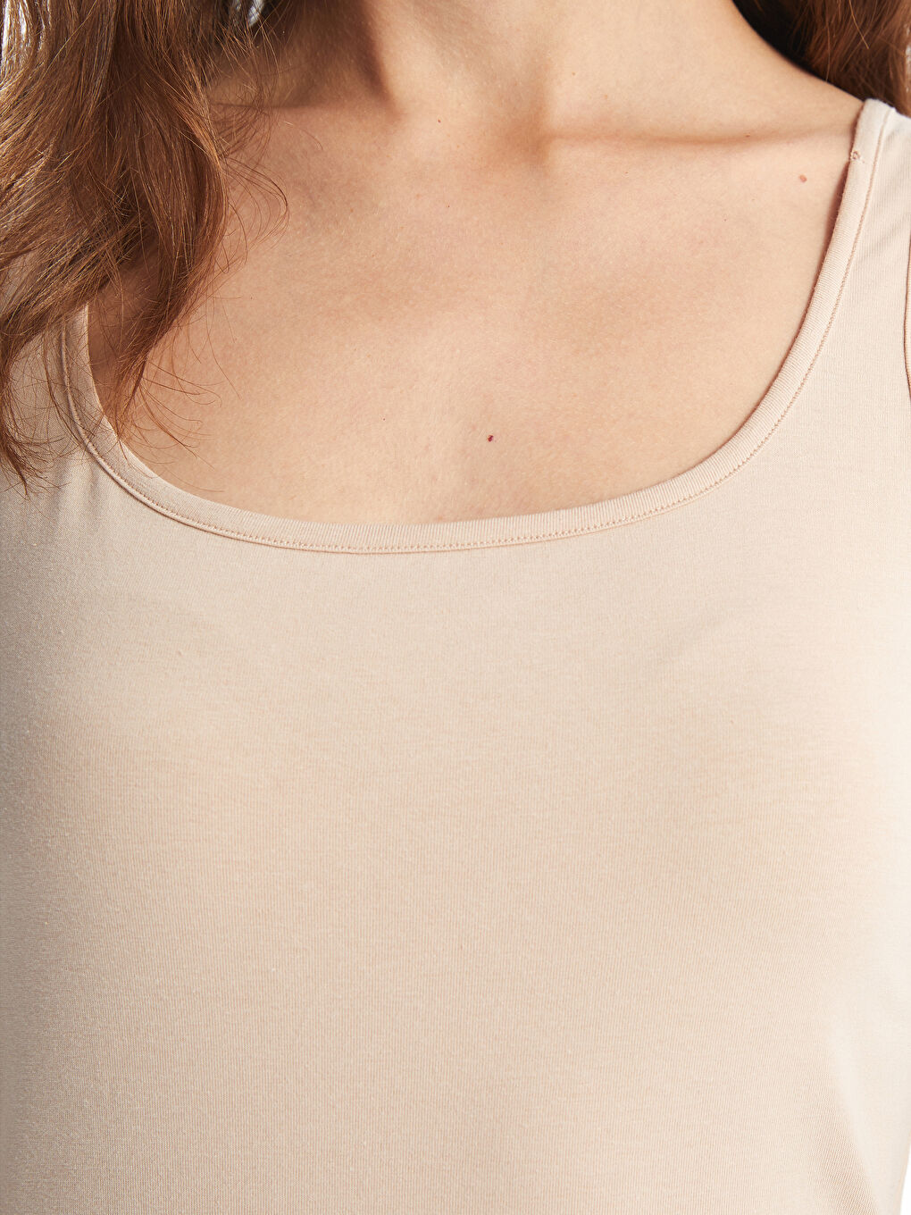 U Neck Women's Tank Top -W50686Z8-D0P
