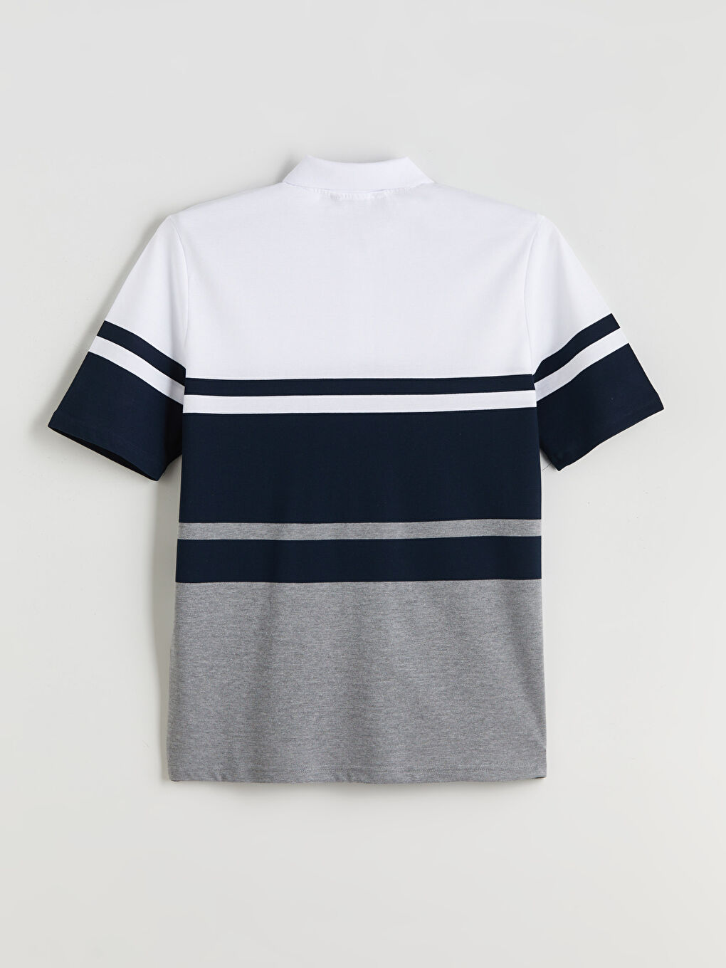 LCWAIKIKI Classic Polo Neck Striped Pique Men's T-Shirt -S5JF72Z8-LJX