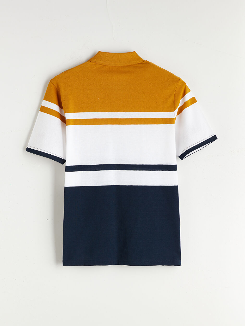 LCWAIKIKI Classic Polo Neck Striped Pique Men's T-Shirt -S5JF72Z8-LKA