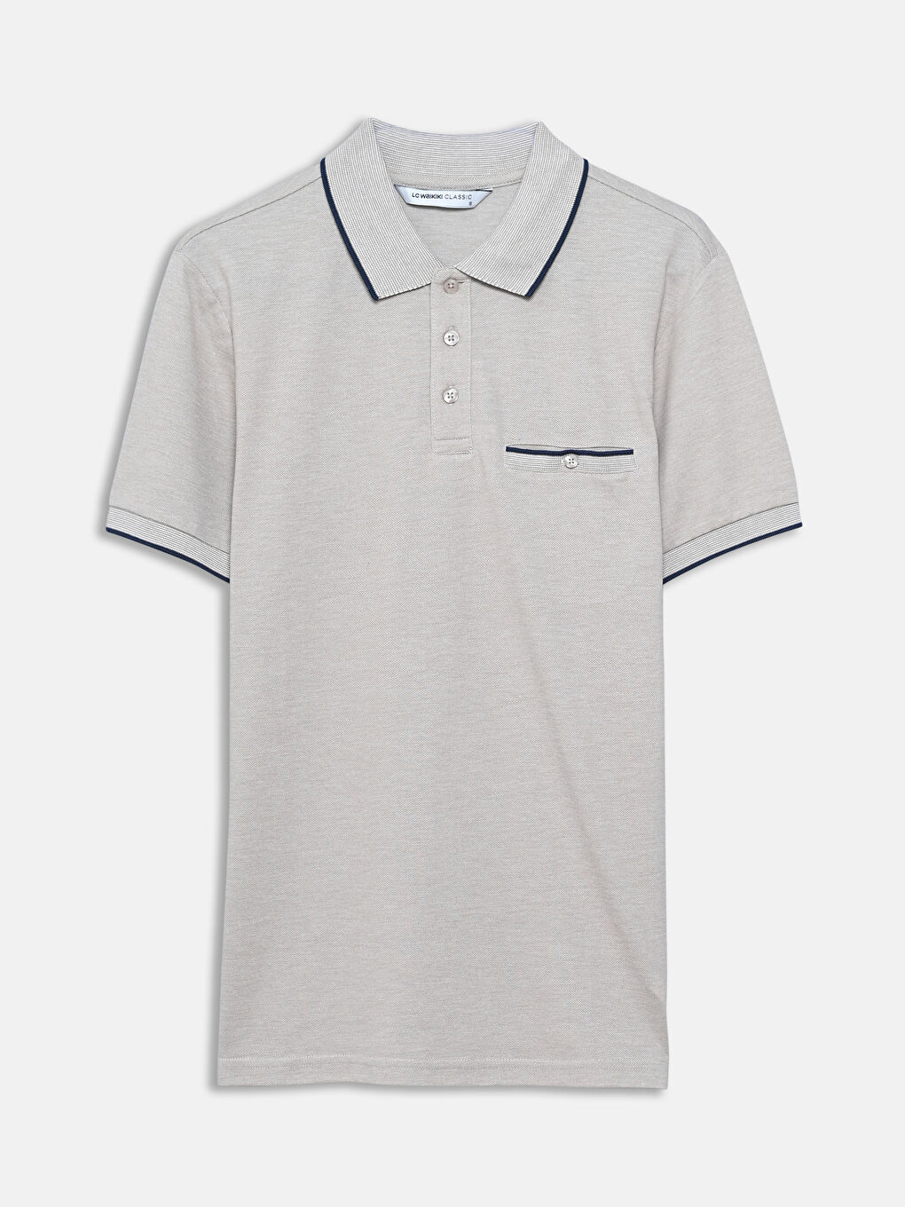 Polo Neck Pique Men's T-Shirt-4