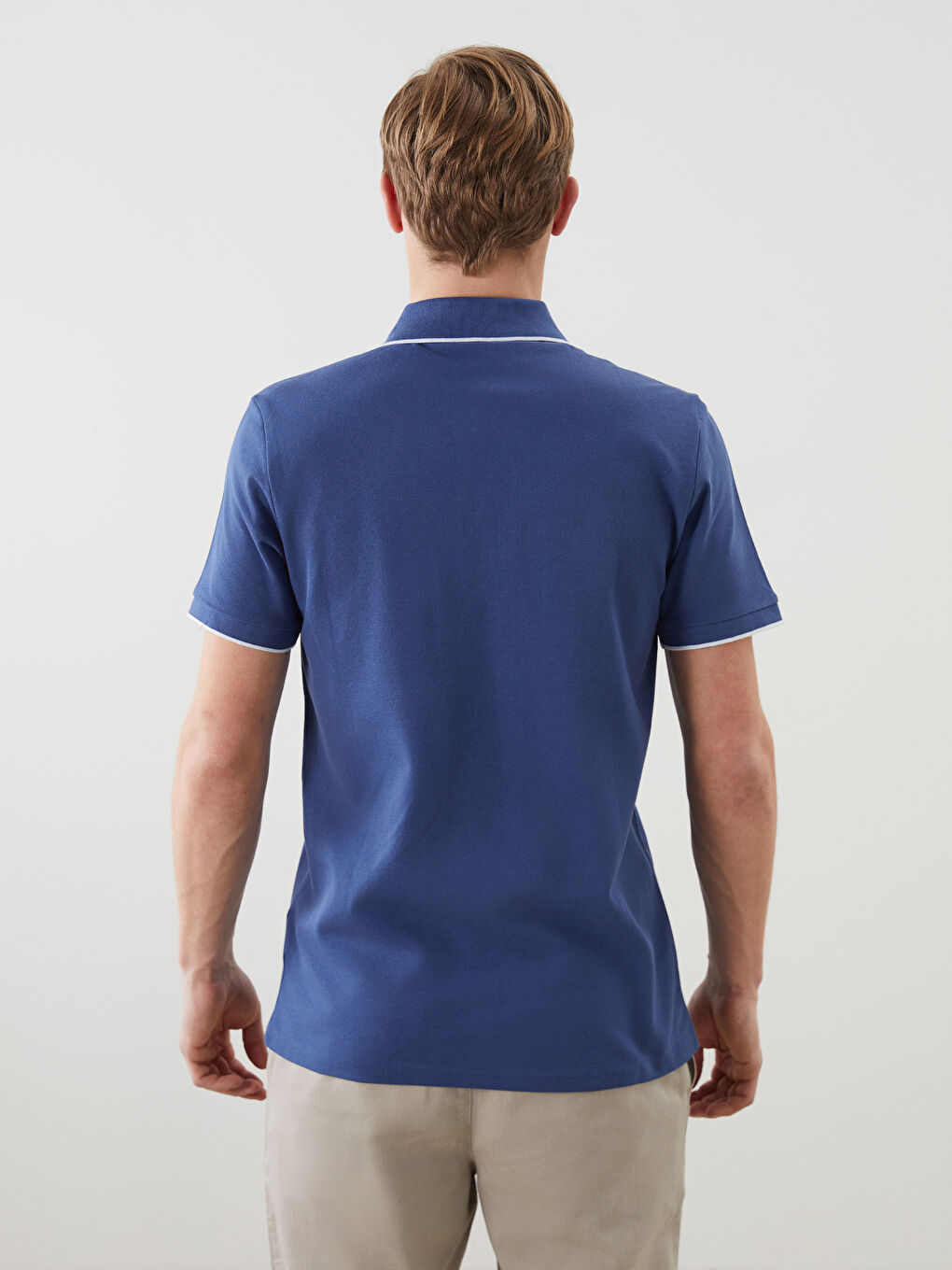 LCWAIKIKI Classic Polo Neck Pique Men's T-Shirt -S5JF73Z8-MKQ