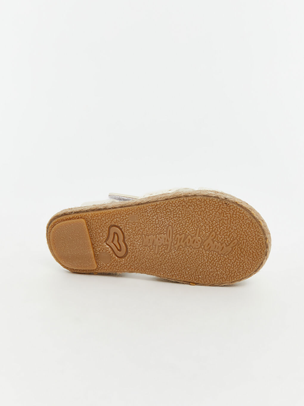 Bej Çapraz Bantlı Kız Bebek Sandalet-3