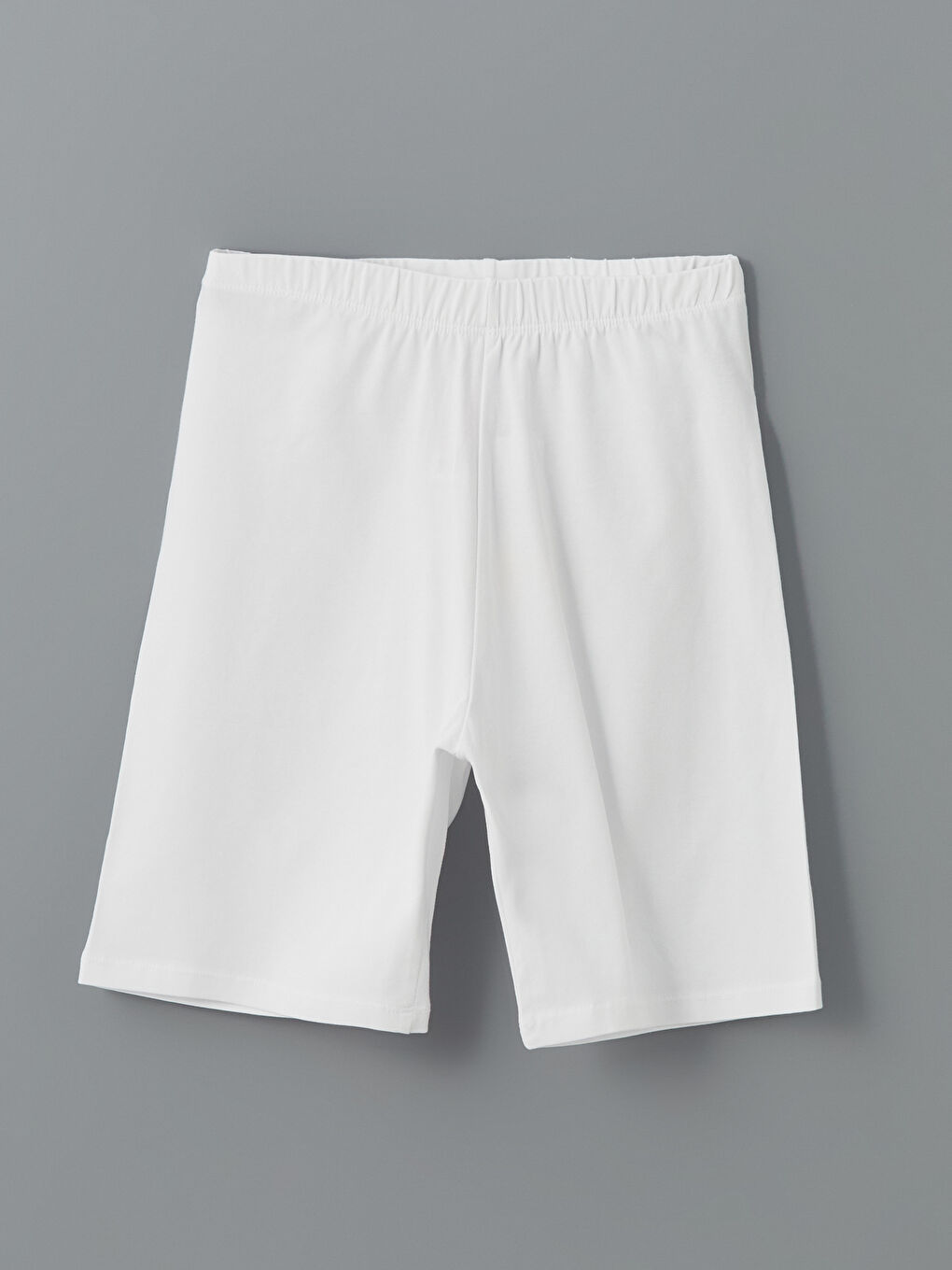 Beyaz Düz Jüpon Tayt-4