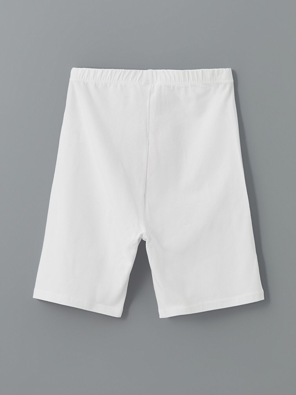 Beyaz Düz Jüpon Tayt-5