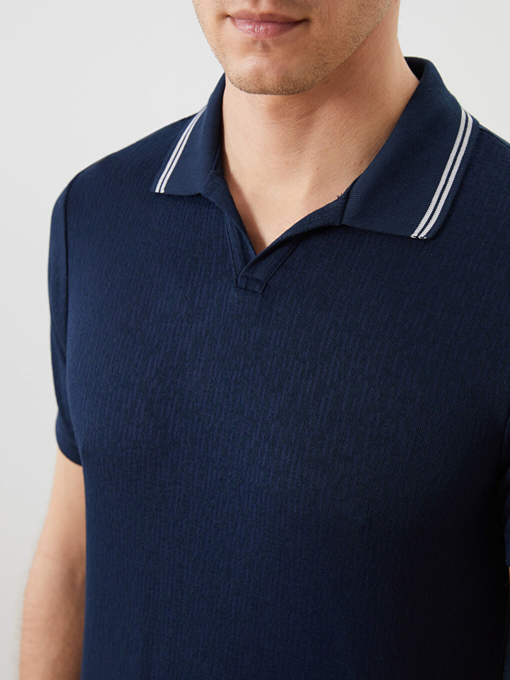 LCWAIKIKI Classic Men's Polo Neck T-Shirt -S5JF98Z8-DWP