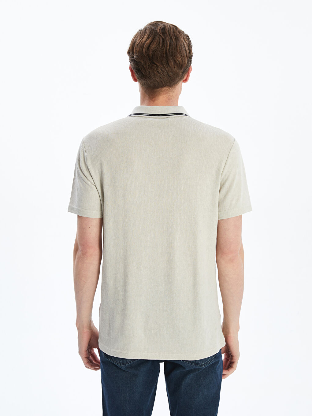 Men's Polo Neck T-Shirt-3