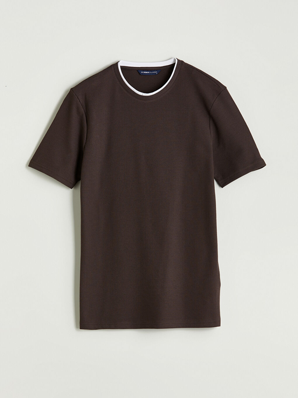 LCWAIKIKI Classic Crew Neck Plain Men's T-Shirt -S5JF99Z8-HNM