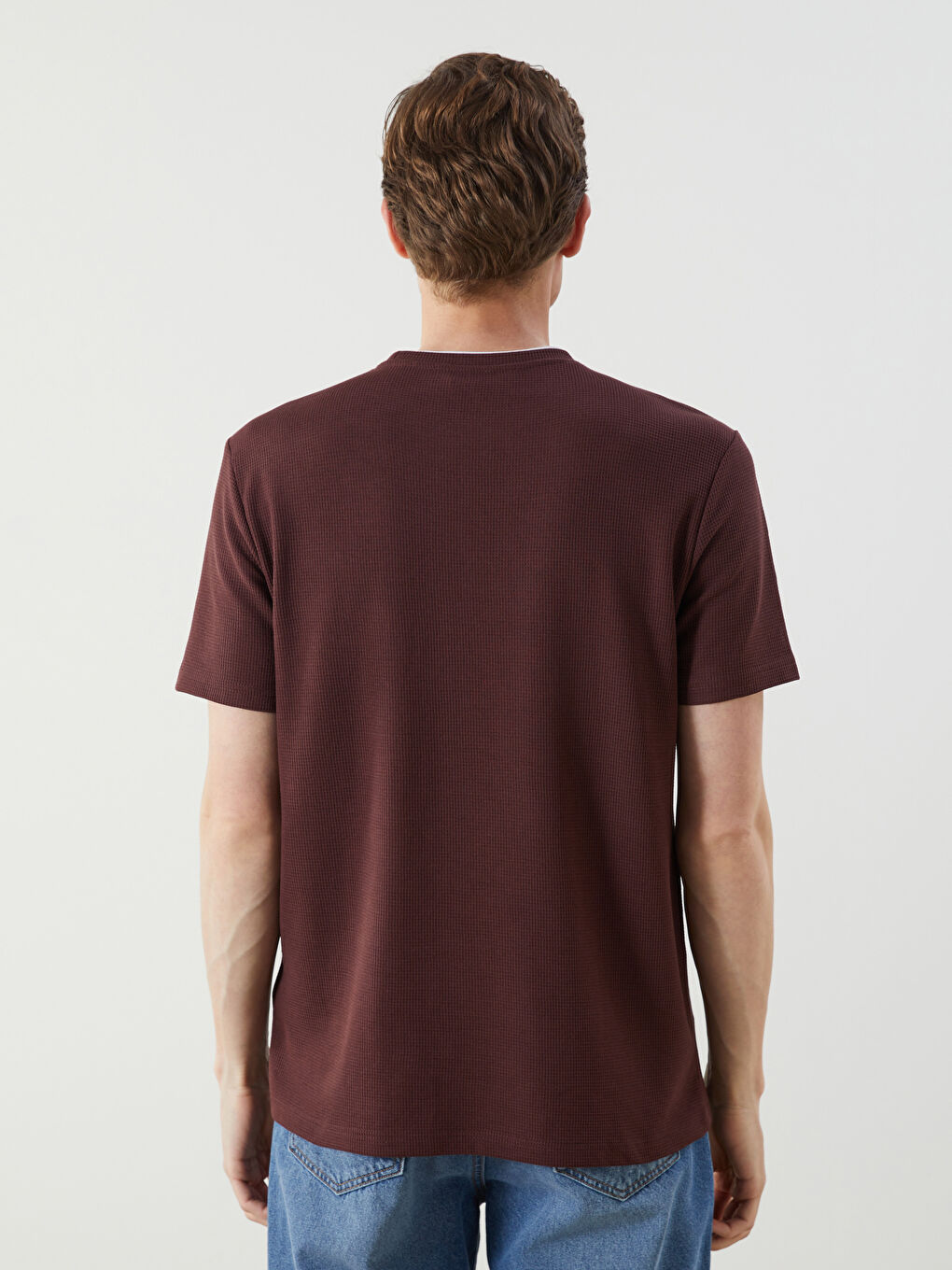 LCWAIKIKI Classic Crew Neck Plain Men's T-Shirt -S5JF99Z8-ZQ4