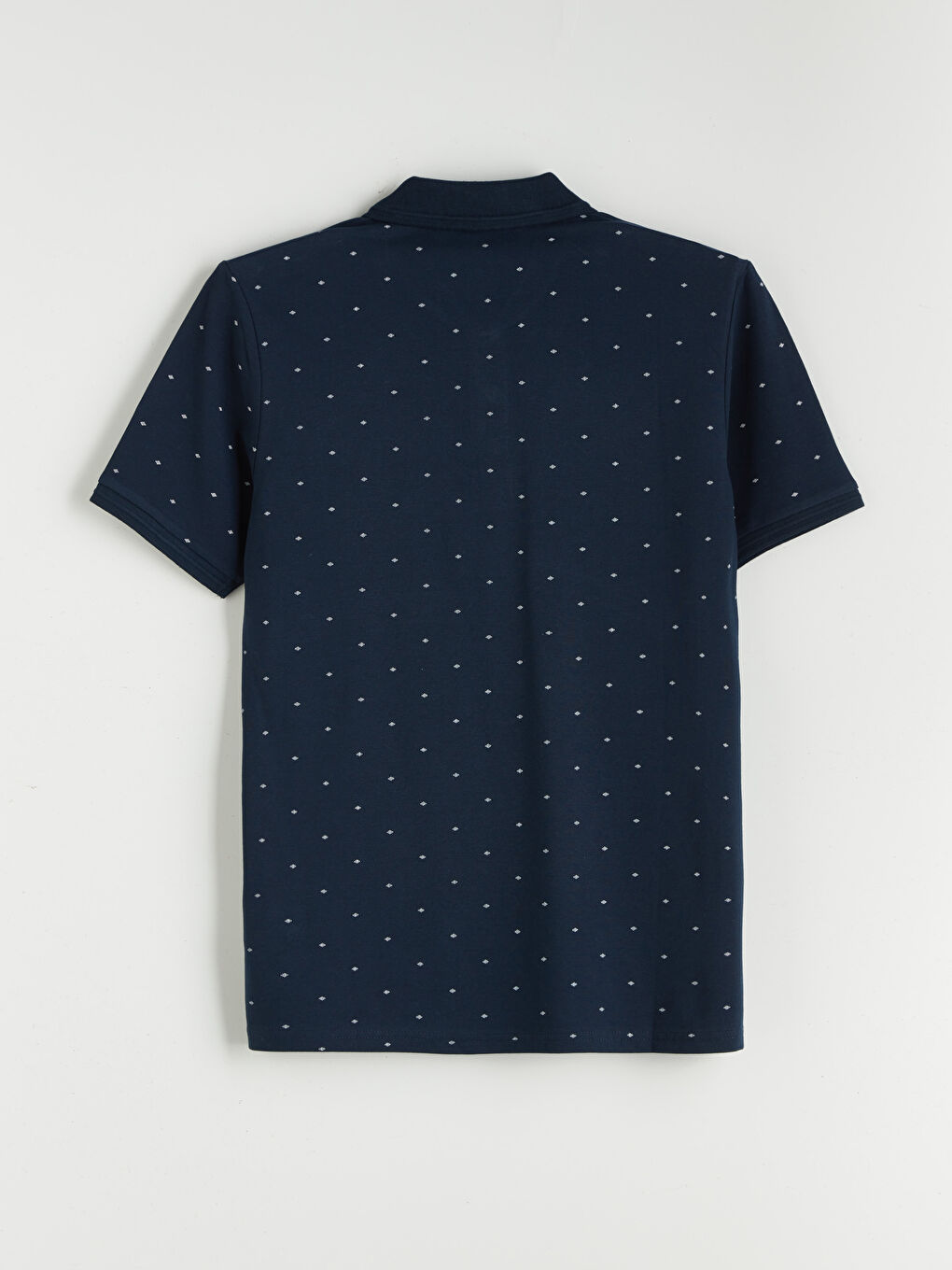 LCWAIKIKI Classic Polo Neck Patterned Pique Men's T-Shirt -S5JG00Z8-DWP