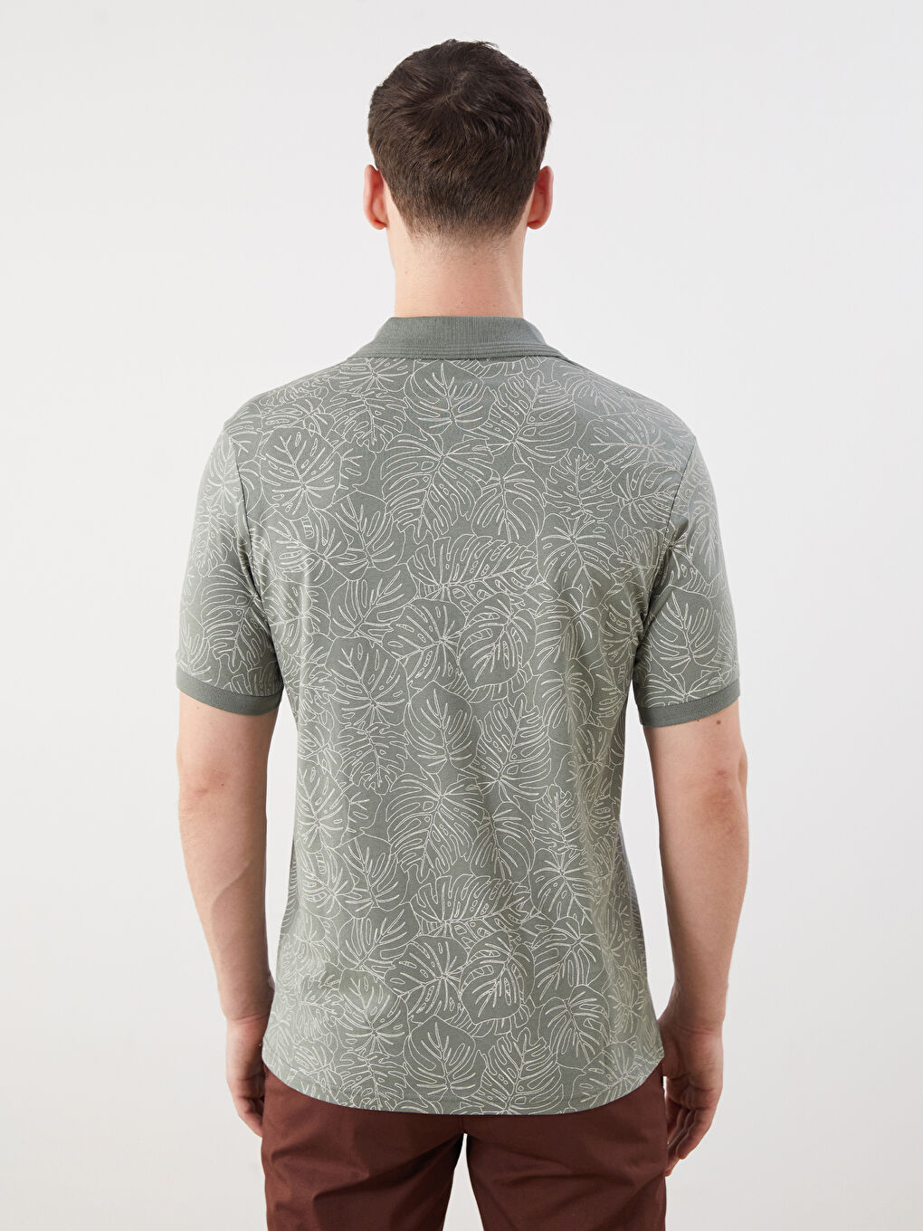 LCWAIKIKI Classic Man GREEN T-Shirt -S5JG02Z8-LRR
