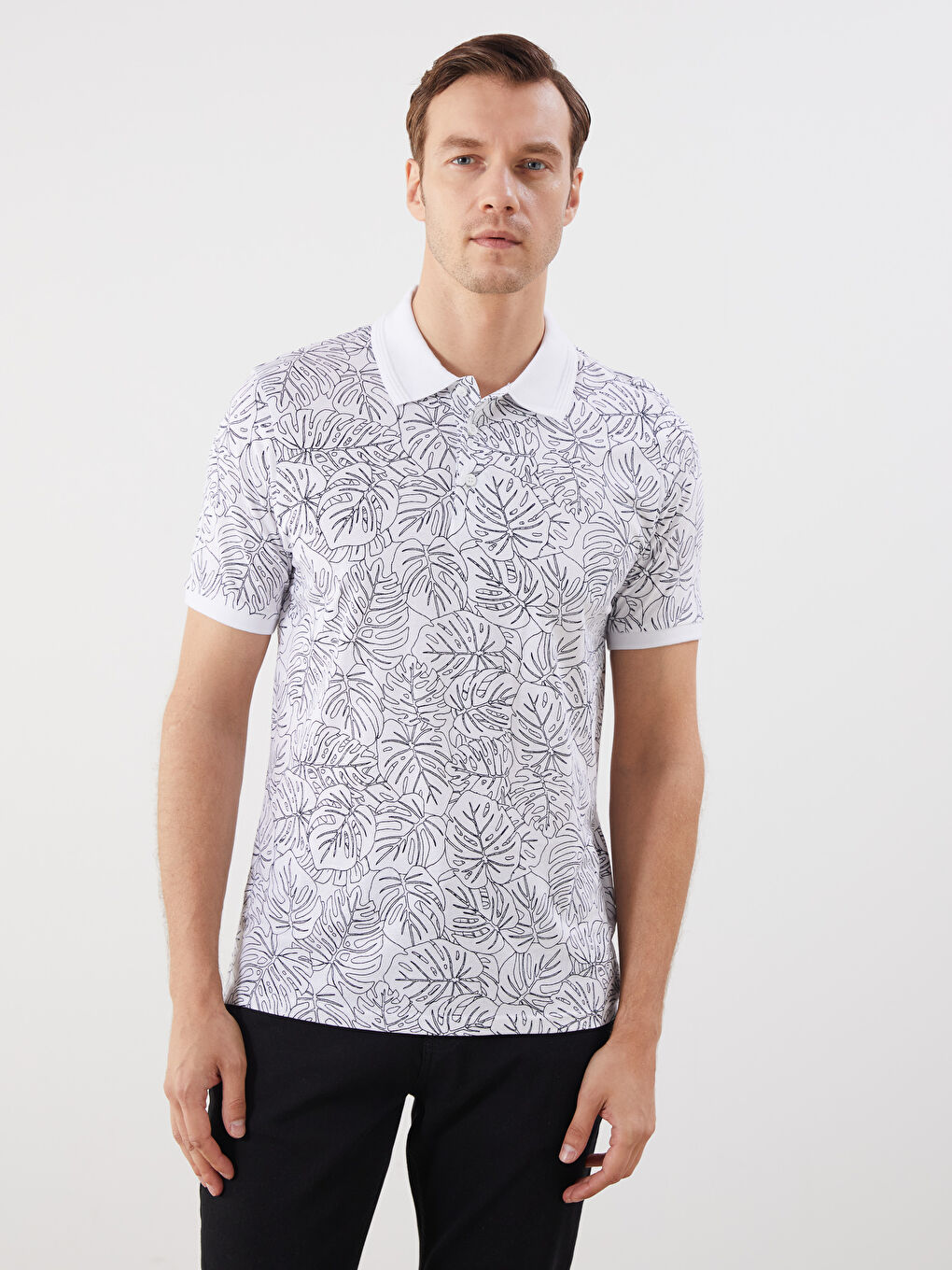 LCWAIKIKI Classic Man WHITE T-Shirt -S5JG02Z8-LU7