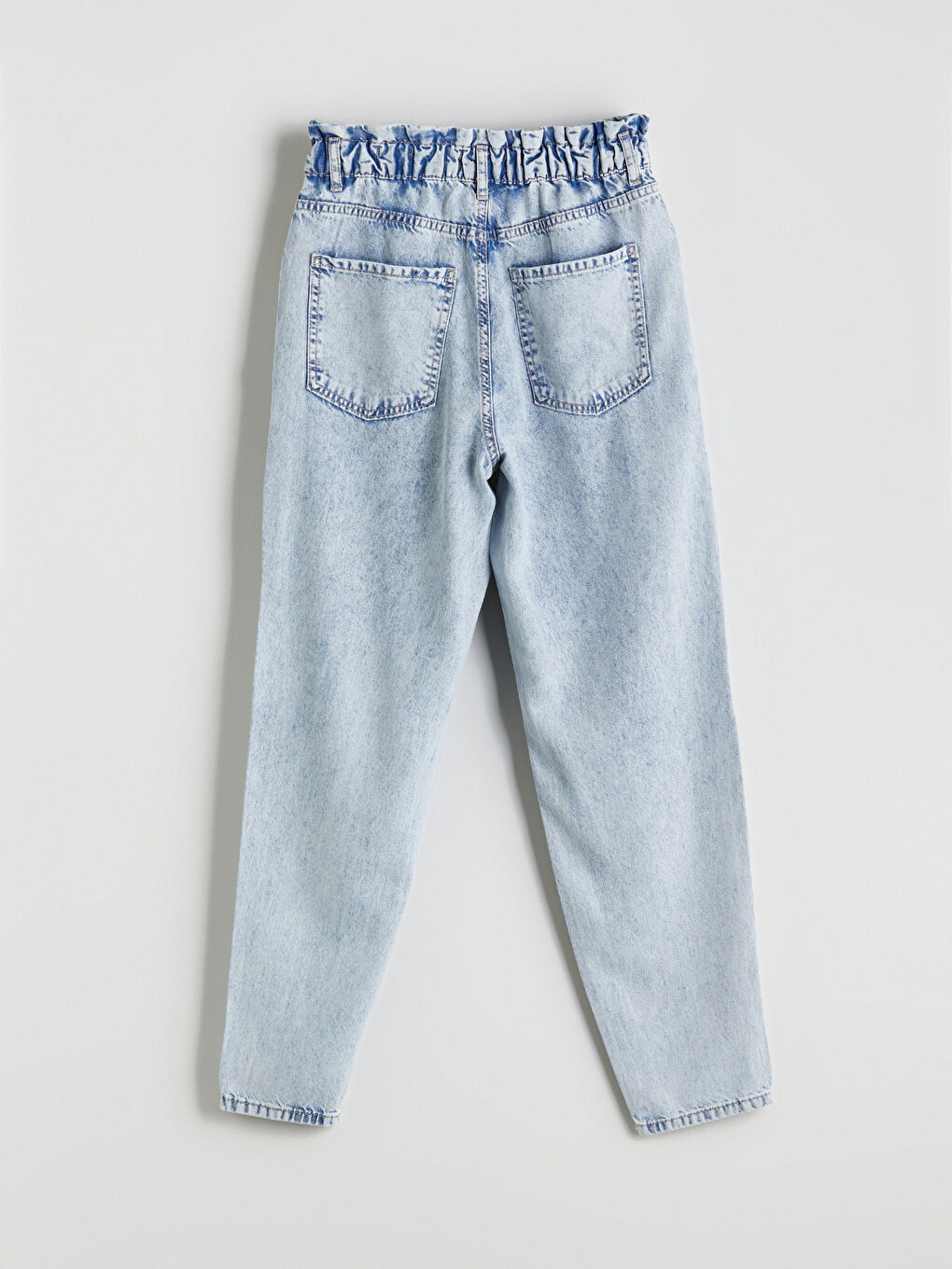 LCW Jeans Elasticated Waist Slouchy Fit Women's Jeans -S5JG06Z8-311