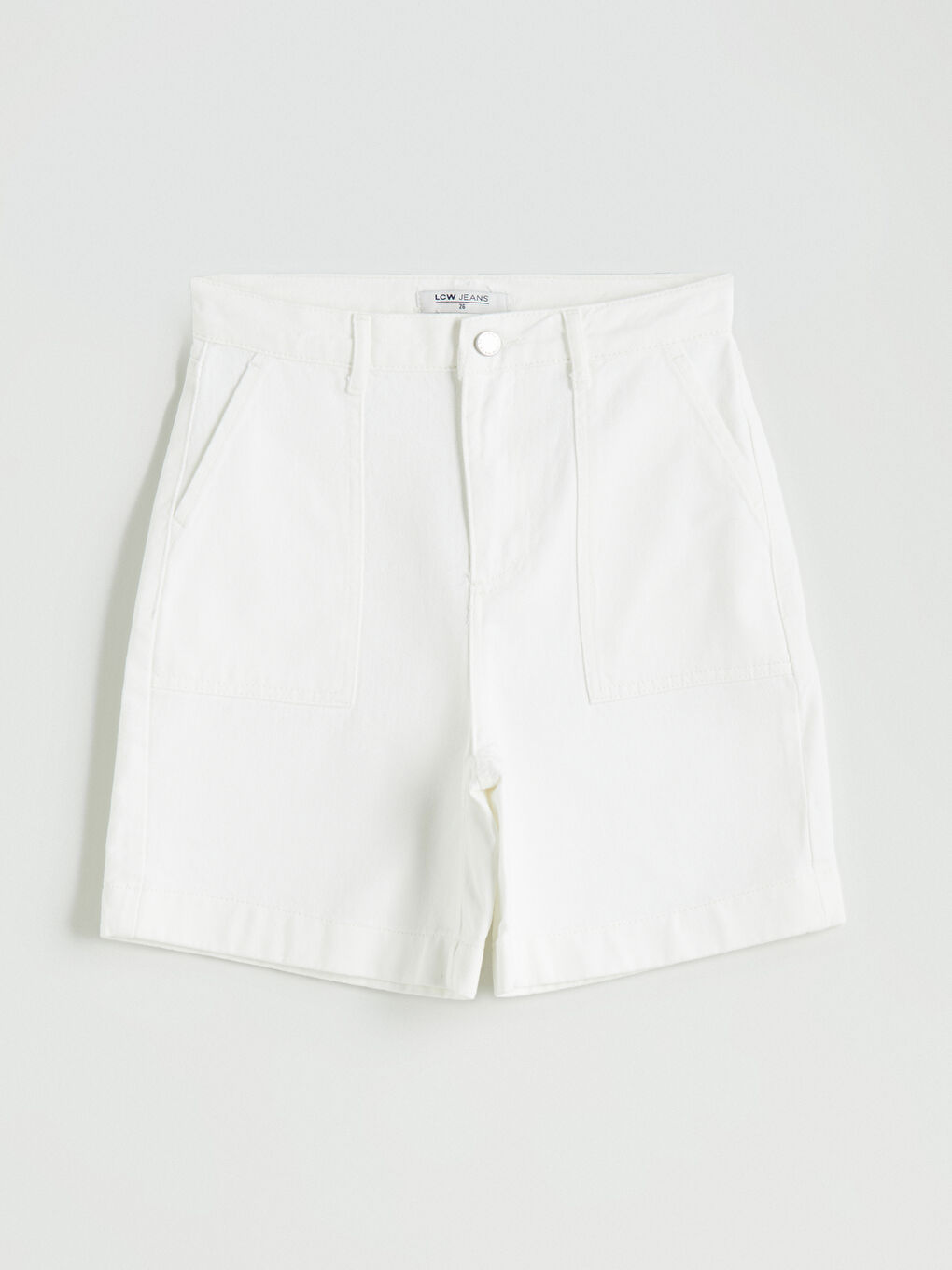 Regular Fit Women's Denim Shorts -S5JG10Z8-844