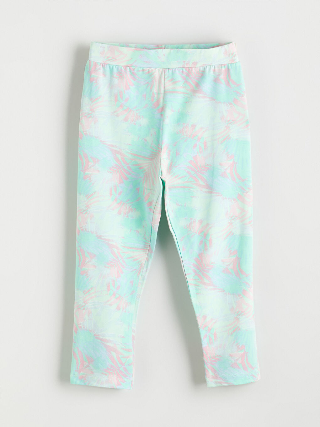 Elasticated Waist 3/4 Length Girls' Leggings