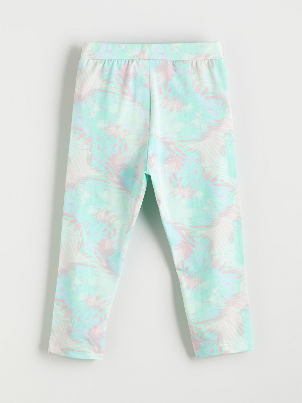 Elasticated Waist 3/4 Length Girls' Leggings-2