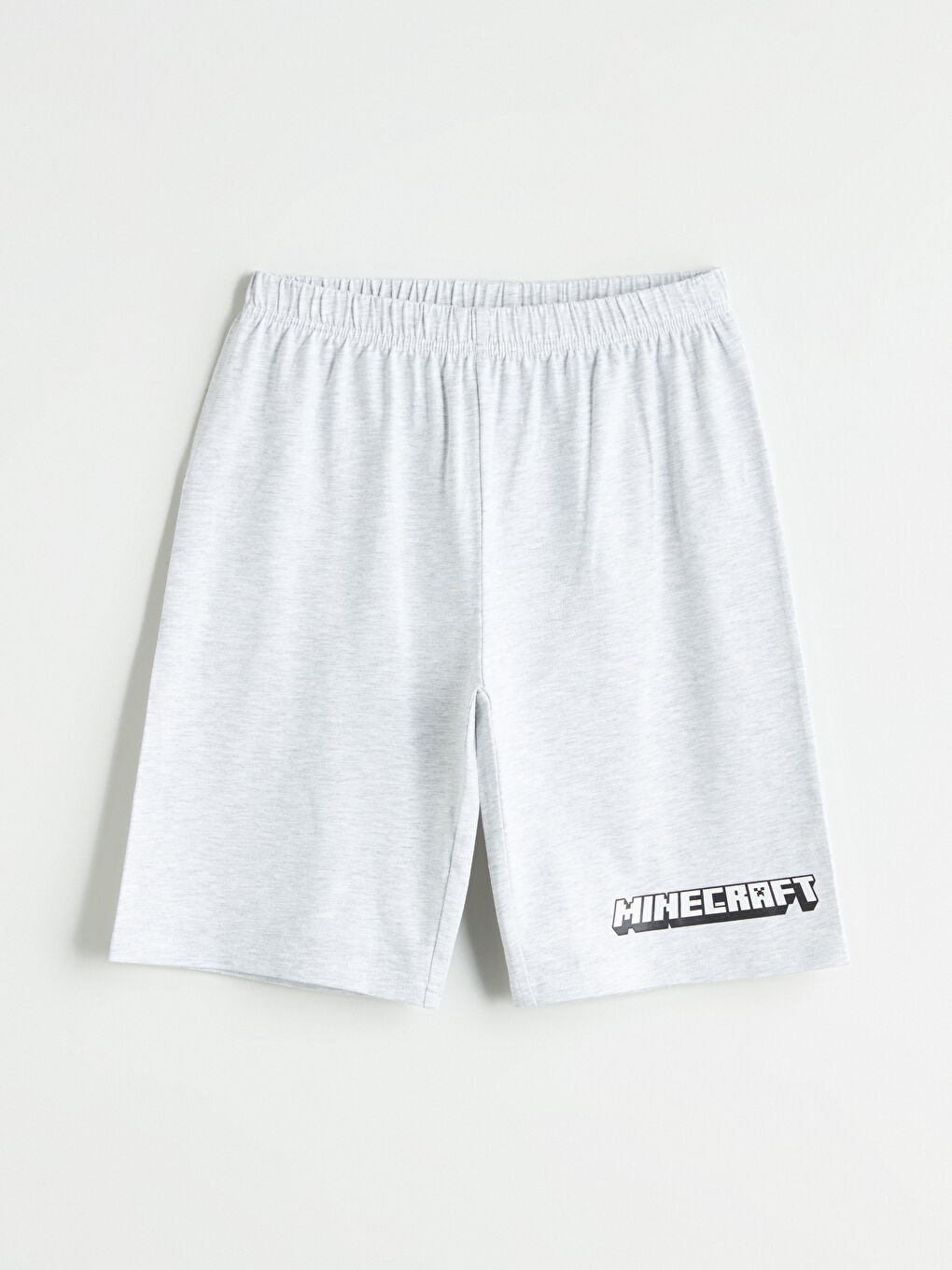Crew Neck Minecraft Printed Boys' Shorts Pyjama Set -S5JG65Z4-GBP